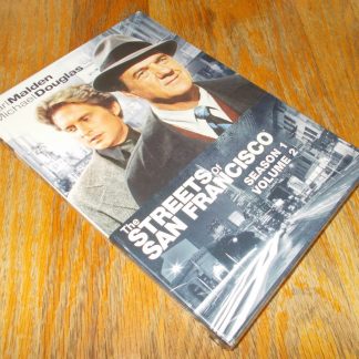 The Streets of San Francisco Season 1 Volume 2 on DVDs w/ Case 4 Discs Region 1