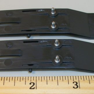 Black 5.25" Optical CD DVD Drive Mounting Clips Rails for Corsair Obsidian 900D PC Case