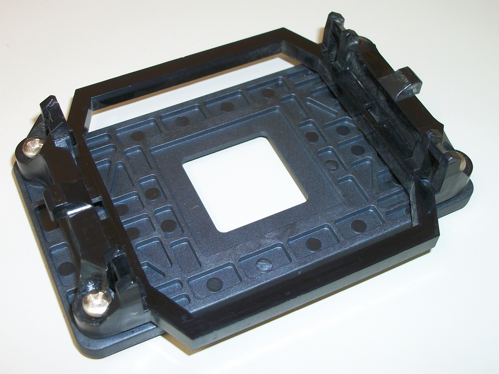 CPU Fan Mounting Clip Brackets w/ Plate & Screws for MSI K9N6PGM2-V2 Motherboard