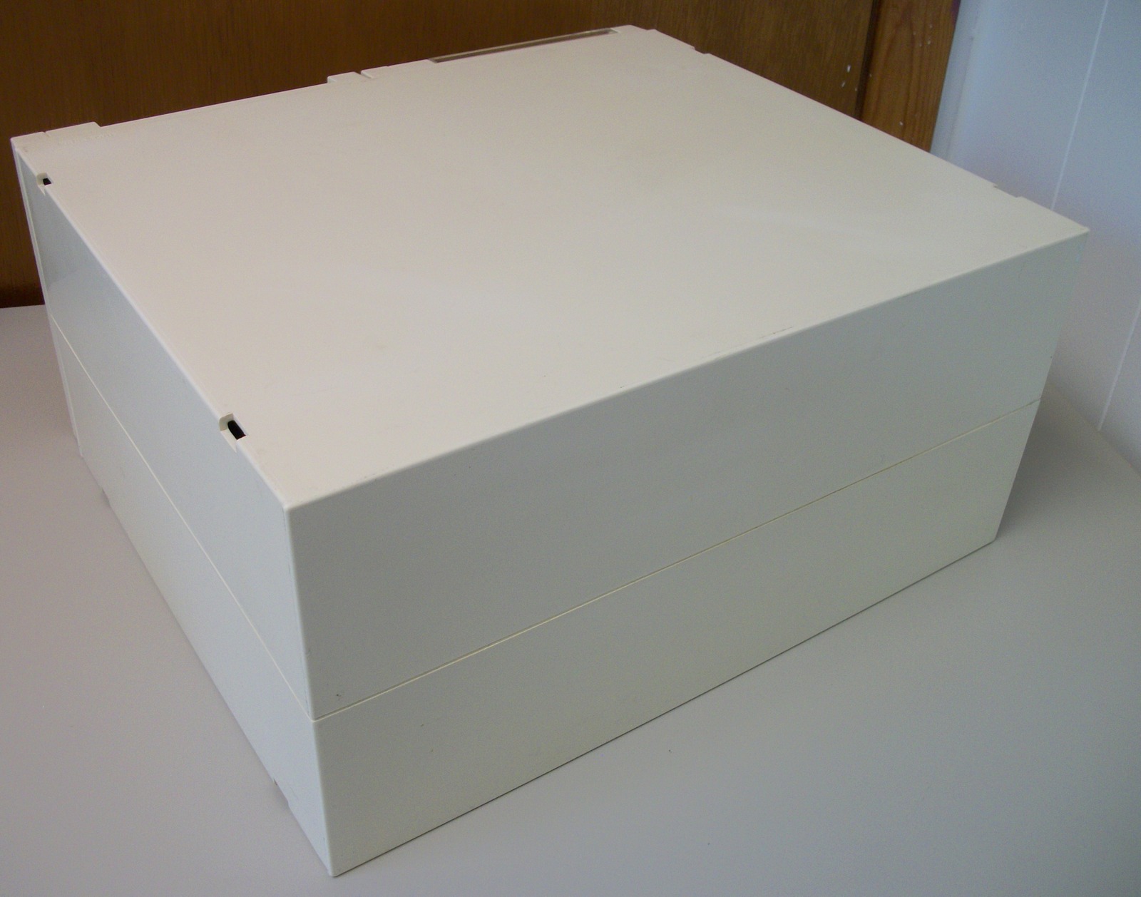 EX2QNENT 5.25" Plastic 2 Drawer Floppy Disk Diskette Storage Holder Box Container - Image 3