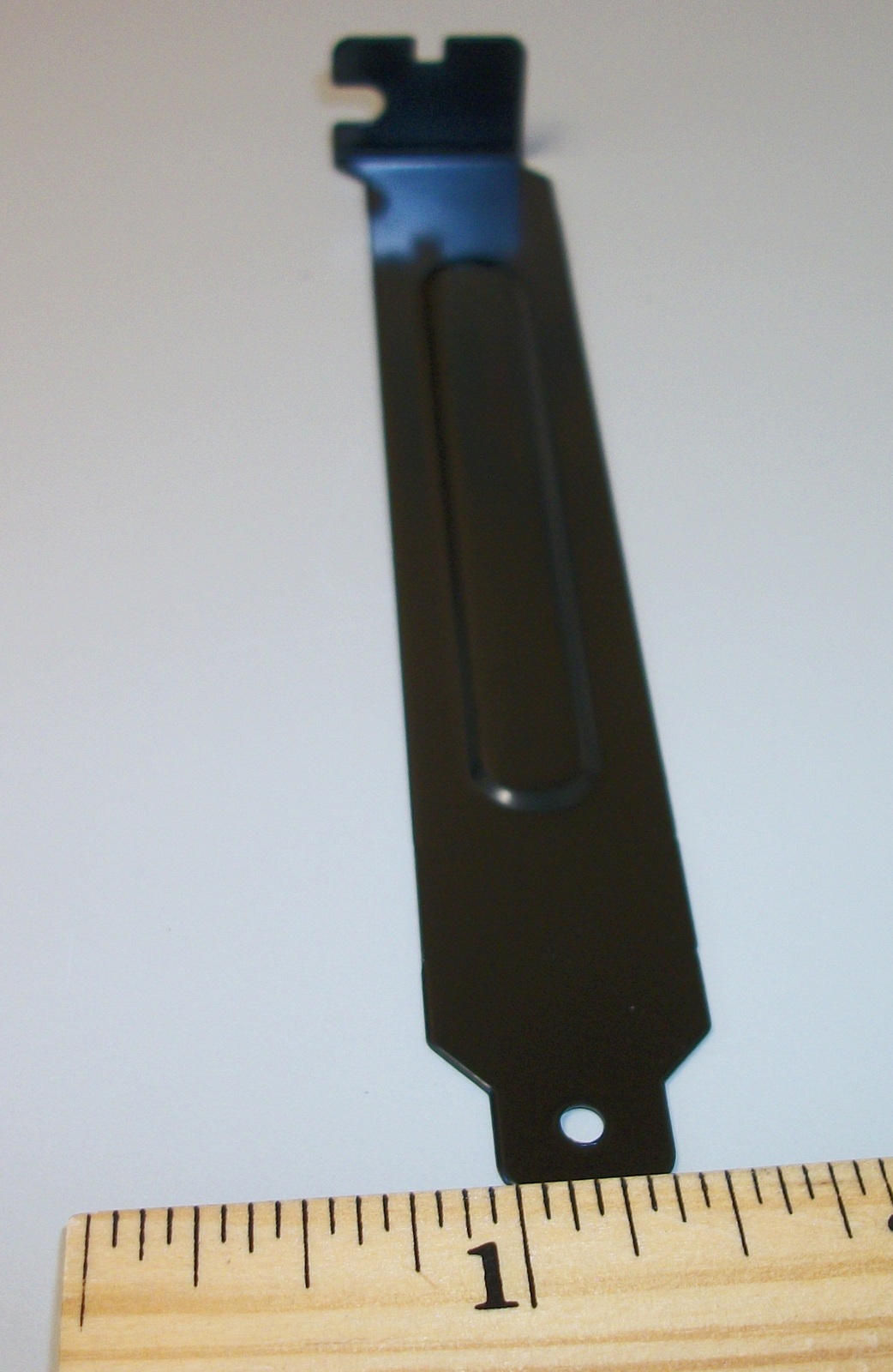 Solid Black Steel PCIe Slot Cover Bracket For Cooler Master Elite 110 ITX Case - Image 4