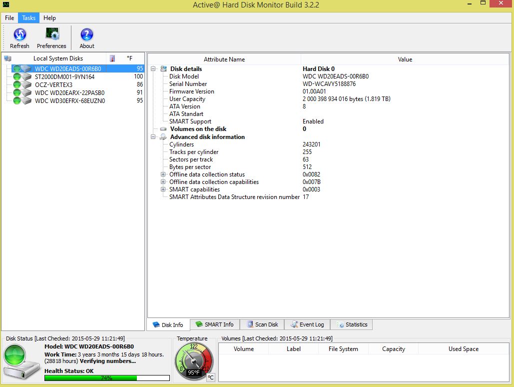 Western Digital WD20EADS-00R6B0 2TB Internal Hard Disk Drive - Image 4