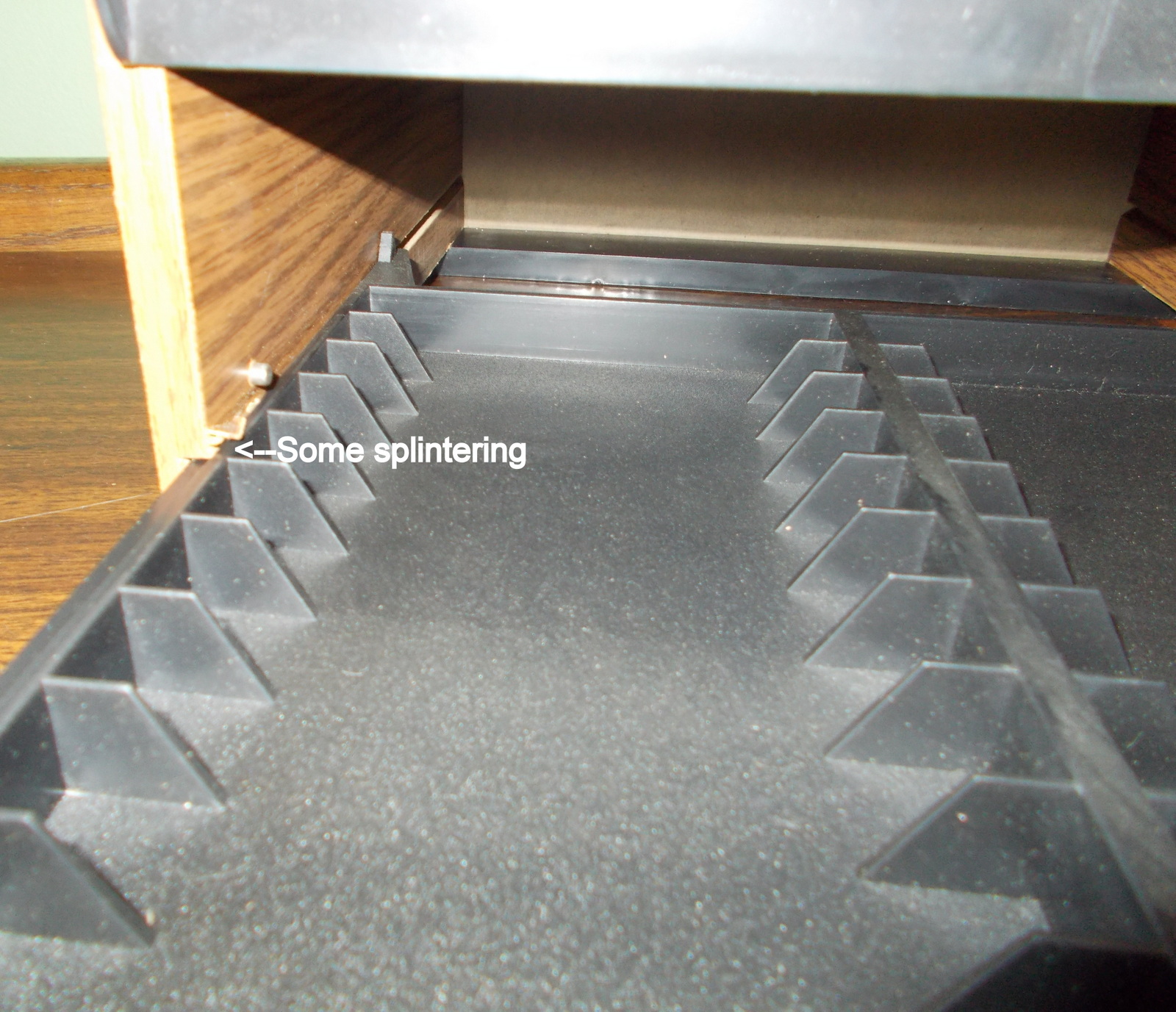 Faux Wood & Plastic 3 Drawer Storage Holder Box Container for 90 Cassette Tapes - Image 4