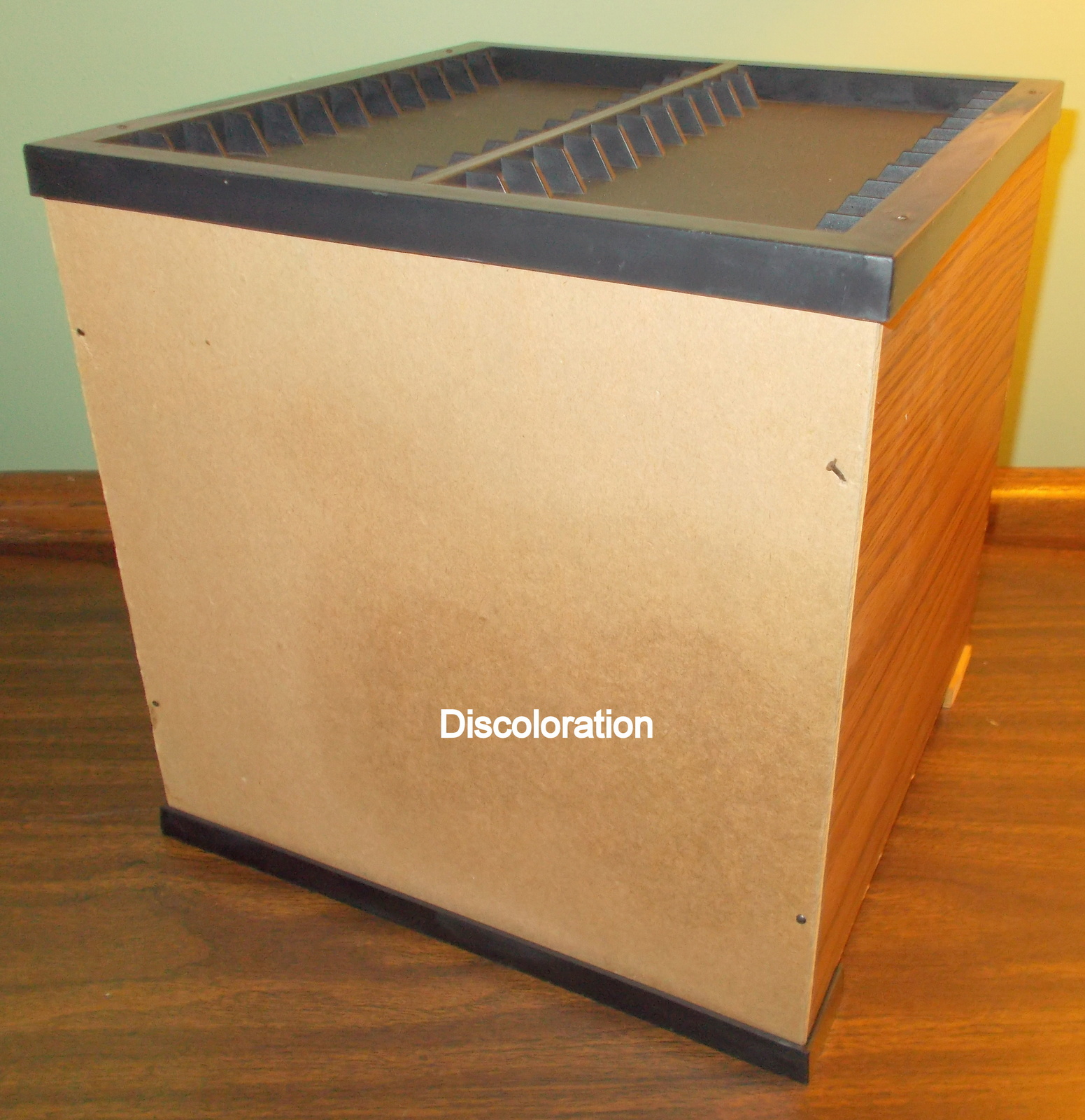 Faux Wood & Plastic 3 Drawer Storage Holder Box Container for 90 Cassette Tapes - Image 6