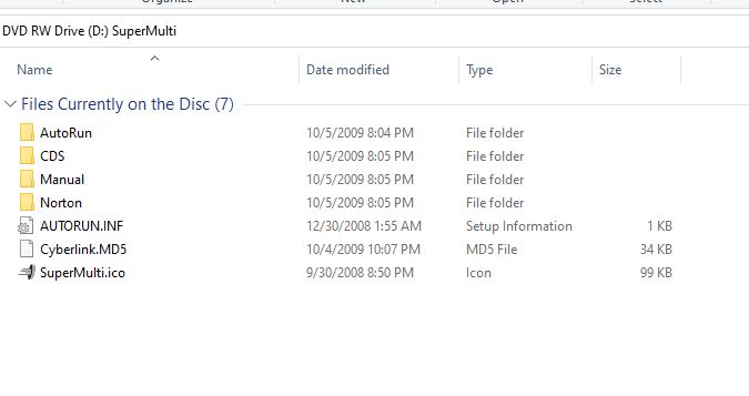 ISO Image of LG Super Multi Drive Install Disc for Windows 2009 - Image 4