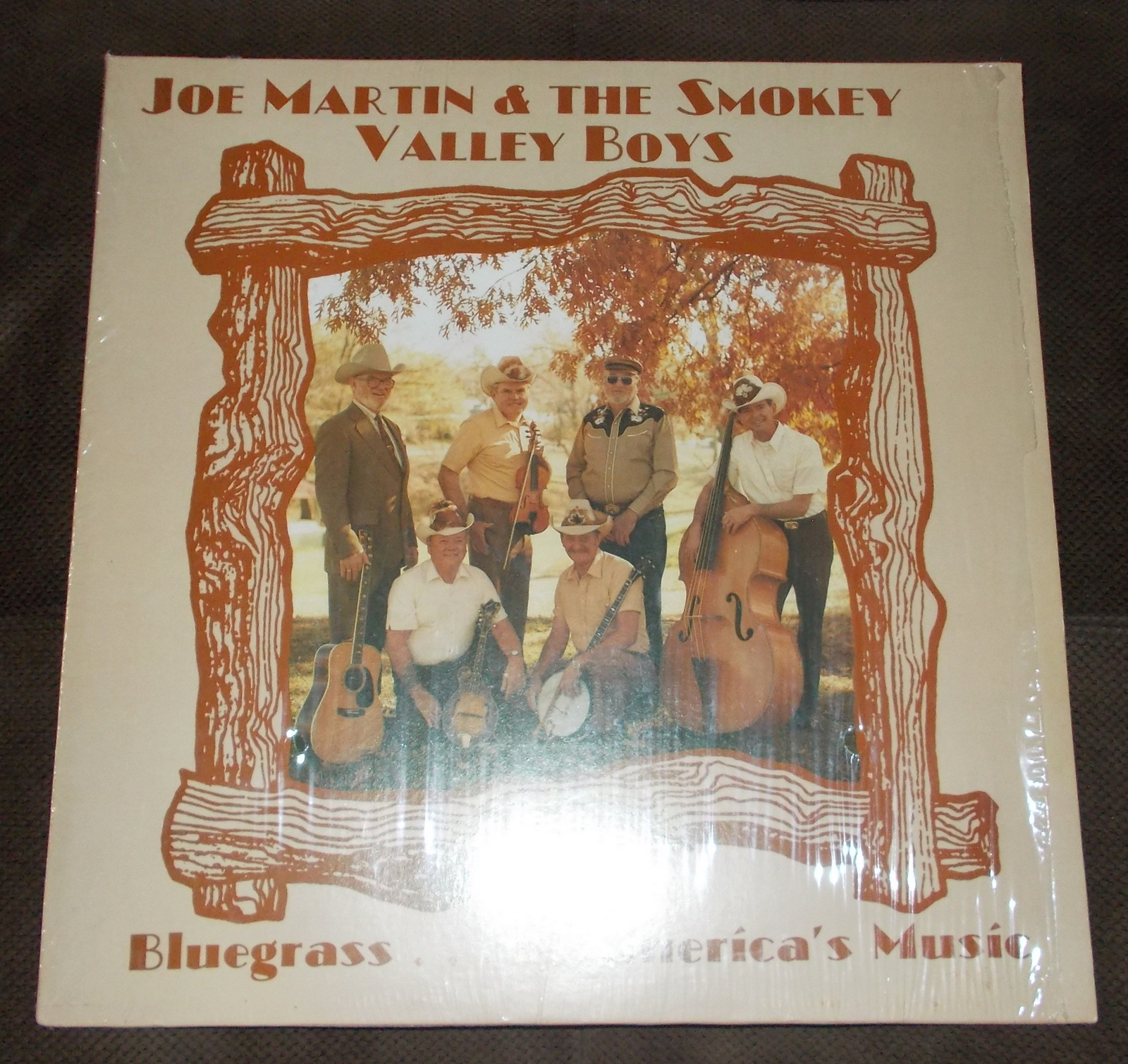 Joe Martin & Smokey Valley Boys Bluegrass America's Music 33 1/3 RPM Vinyl 12" Record