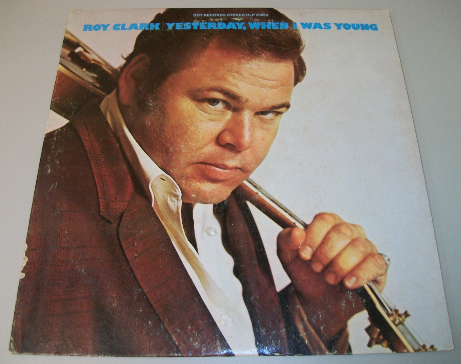 Roy Clark Yesterday When I Was Young 33 1/3 RPM Vinyl 12" Record DOT DLP 25953