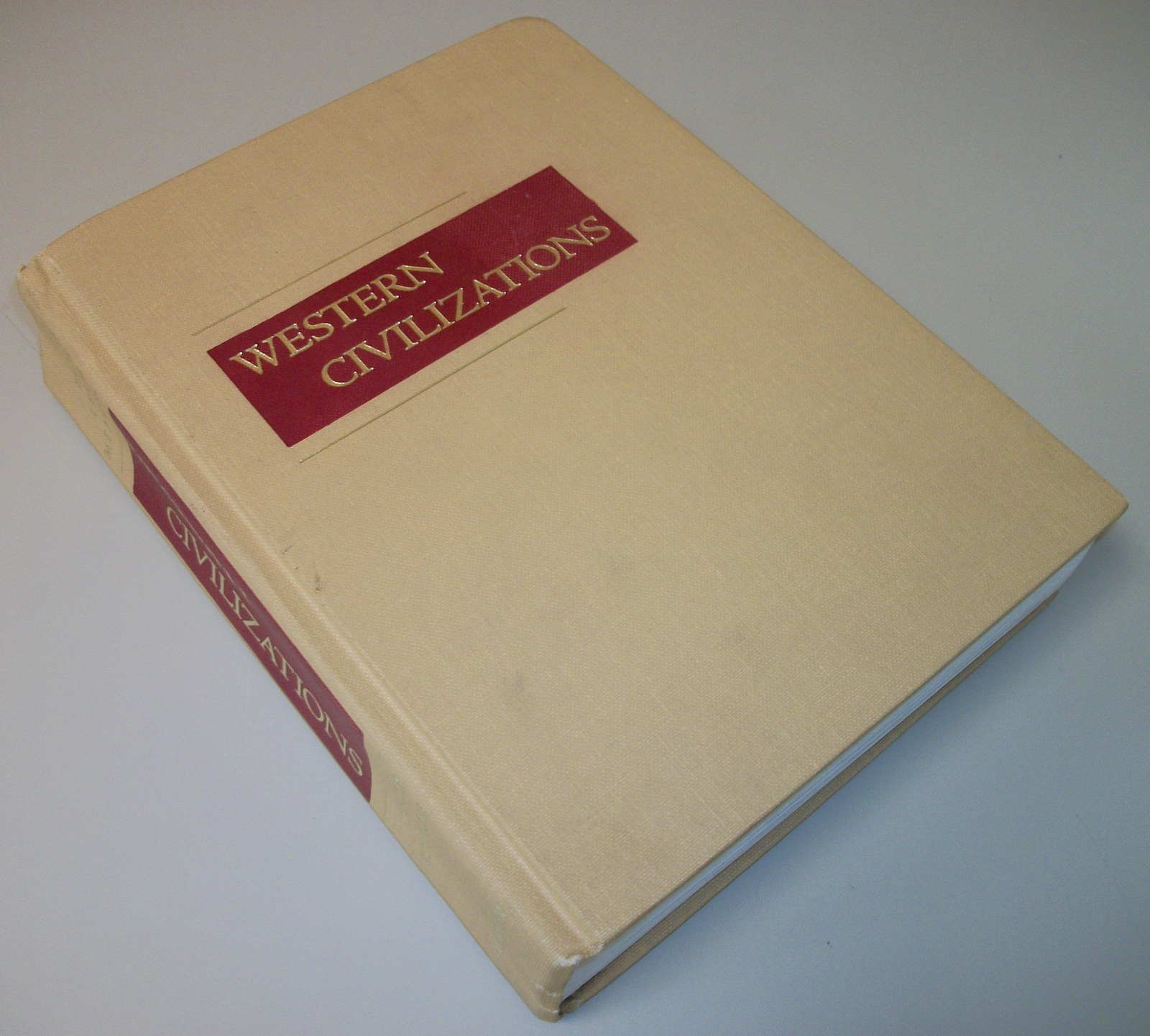 Western Civilizations History & Culture by Burns Lerner Meacham 1984 1068 Pages