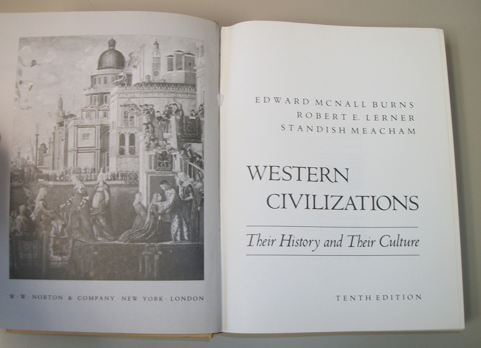 Western Civilizations History & Culture by Burns Lerner Meacham 1984 1068 Pages - Image 3