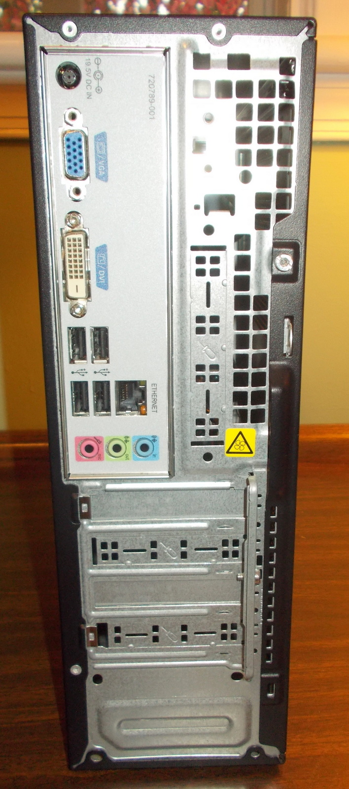 HP Pavilion SFF Slim Desktop PC Computer 4GB RAM 120GB SSD AMD E1 Linux Mint 20 - Image 4