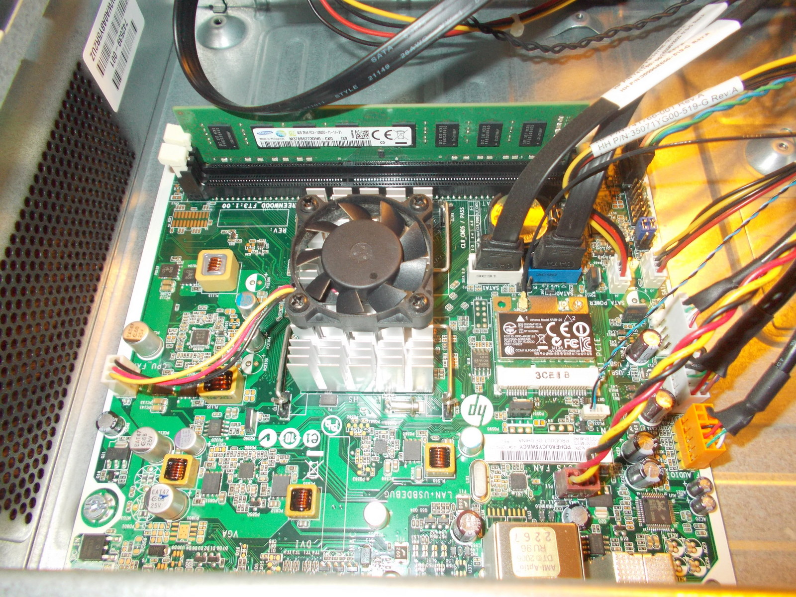 HP Pavilion SFF Slim Desktop PC Computer 4GB RAM 120GB SSD AMD E1 Linux Mint 20 - Image 8