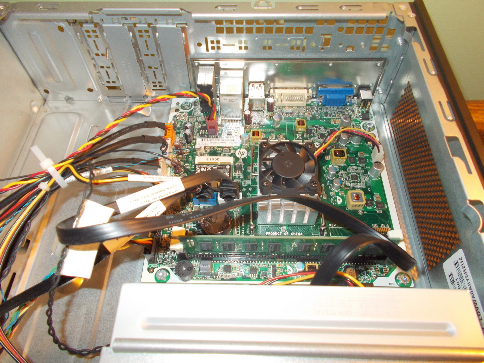 HP Pavilion SFF Slim Desktop PC Computer 4GB RAM 120GB SSD AMD E1 Linux Mint 20 - Image 9