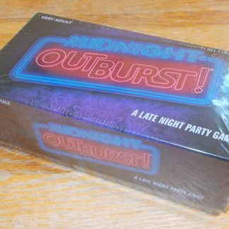 Midnight Outburst Adult Late Night Party Game Explicit Language in Shrinkwrap