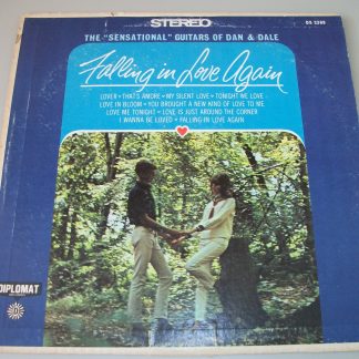 Sensational Guitars Dan Dale Falling In Love Again 33 1/3 RPM Vinyl 12" Record