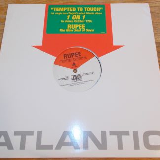 Rupee Tempted To Touch Vinyl Record 12" 33RPM Atlantic Promo Reggaeton PR 301529