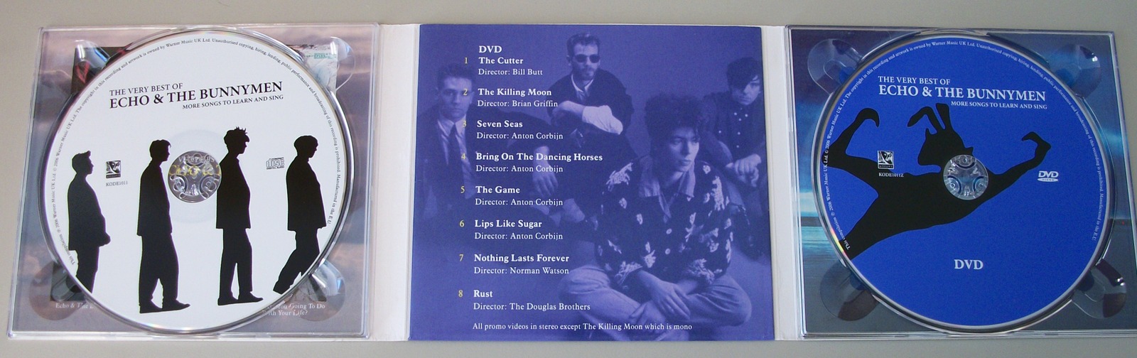 Very Best of Echo & Bunnymen More Songs To Learn Sing CD & DVD Warner UK 2006 - Image 2