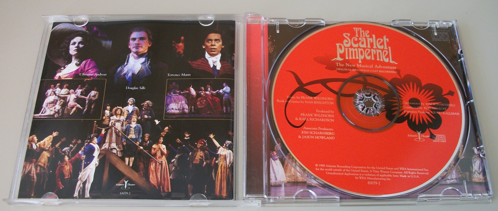 The Scarlet Pimpernel Musical Original Broadway Cast Recording Album CD 1998 - Image 3