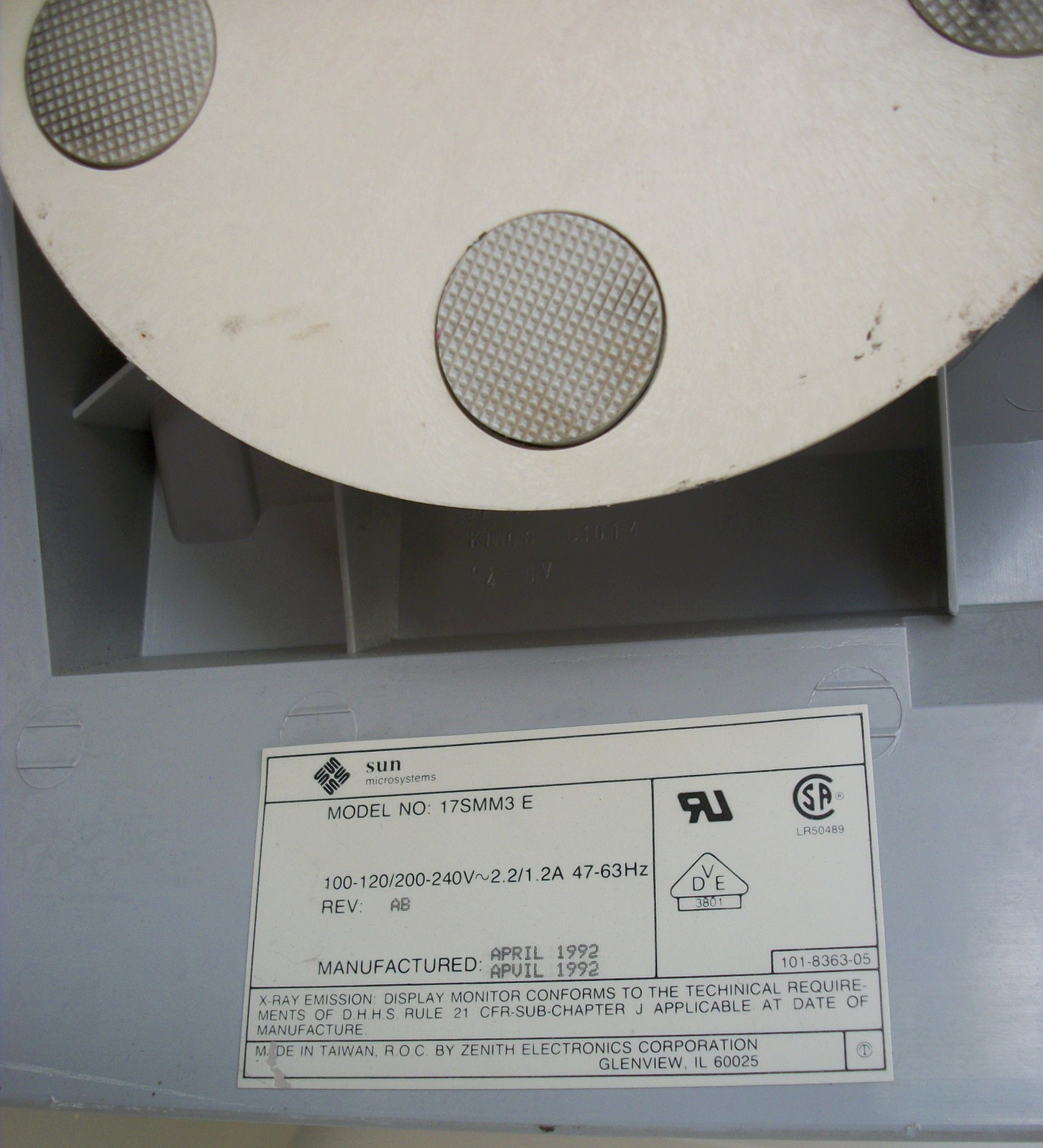 Sun Microsystems SparcStation ELC All In One Workstation for Parts / Repair 1992 - Image 8