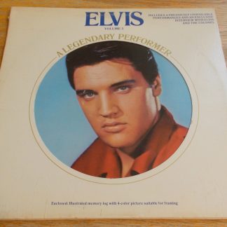 Elvis Presley Legendary Performer Vol 3 331/3 RPM Vinyl 12" Record RCA CPL1-3082 1978