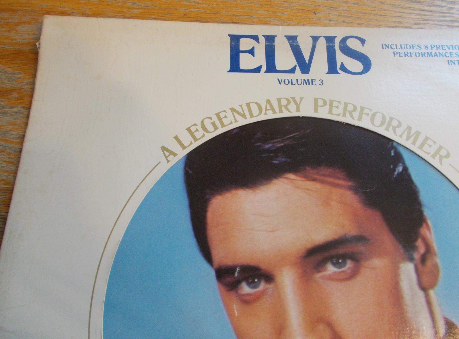 Elvis Presley Legendary Performer Vol 3 331/3 RPM Vinyl 12" Record RCA CPL1-3082 1978 - Image 2