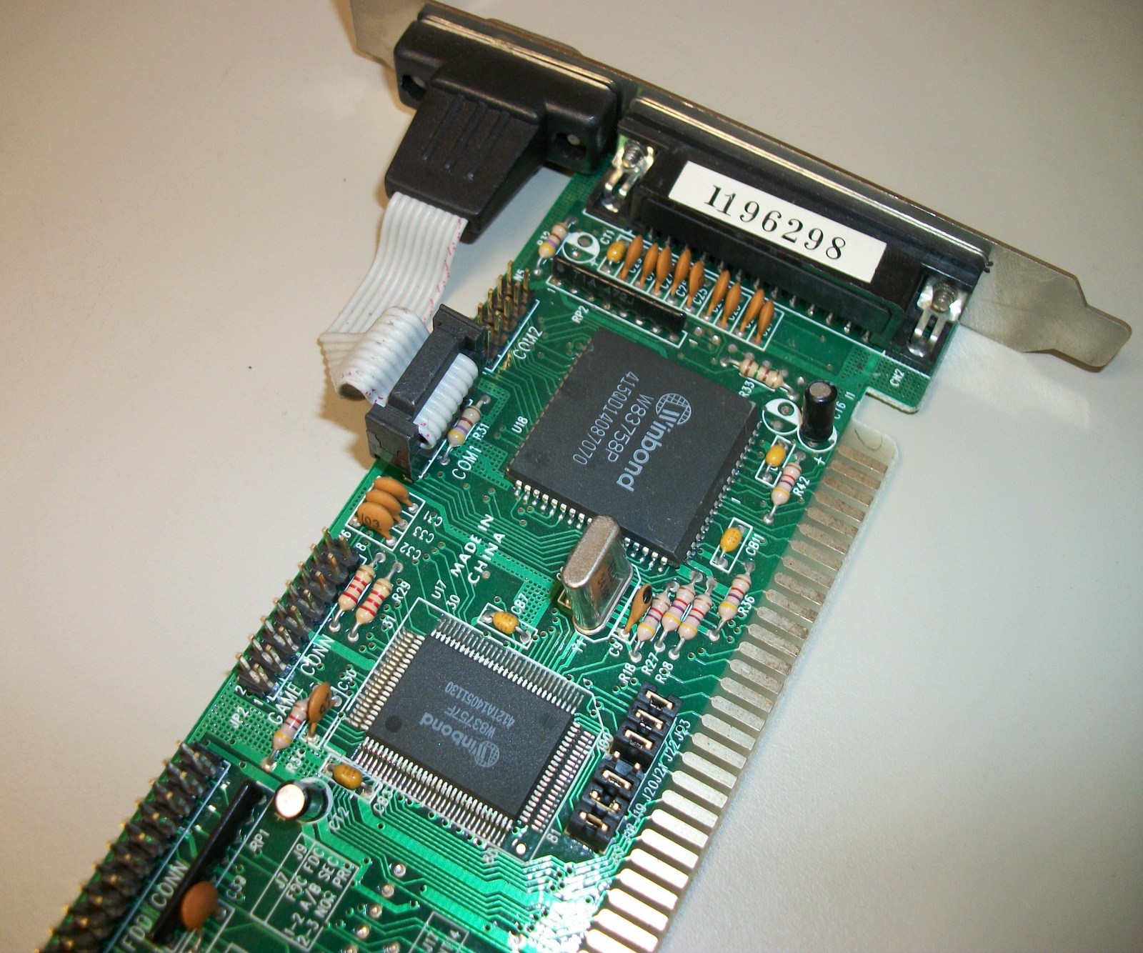 CT Continental VL-400GW-V1 VESA VLB IDE HDD IO Controller Card Board Serial 1993 - Image 5