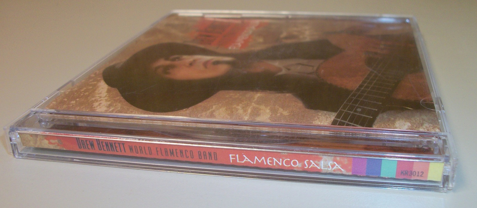 Drew Bennett Flamenco Salsa Spanish Guitar Kokopelli Records Jazz World CD 2007 - Image 3