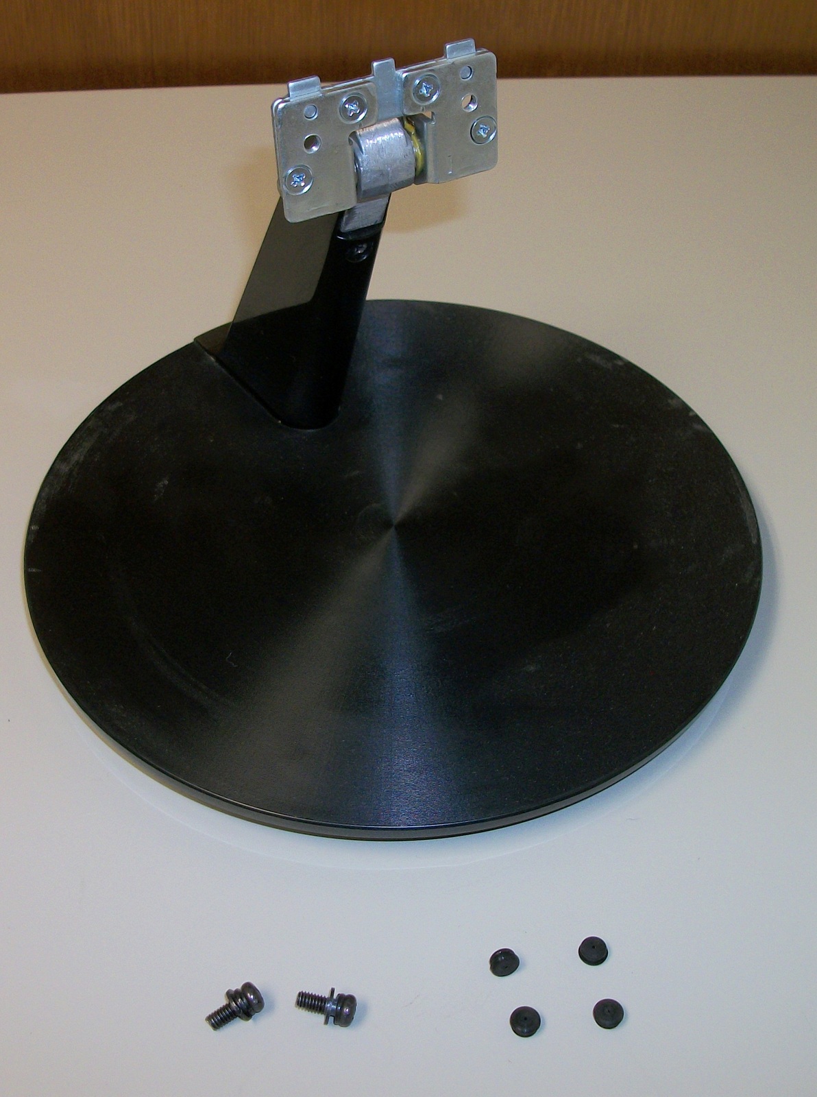 Asus VN248Q-P Monitor Screen Display Stand Base w/ Screws & Hole Covers - Used