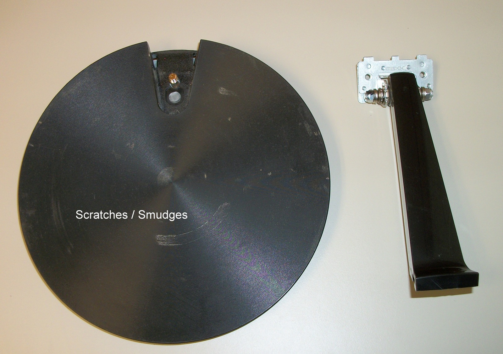 Asus VN248Q-P Monitor Screen Display Stand Base w/ Screws & Hole Covers - Used - Image 5