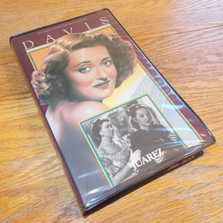 Juarez Bette Davis Paul Muni VHS Tape 1987 Clam Shell CBS/FOX Key Video 4681
