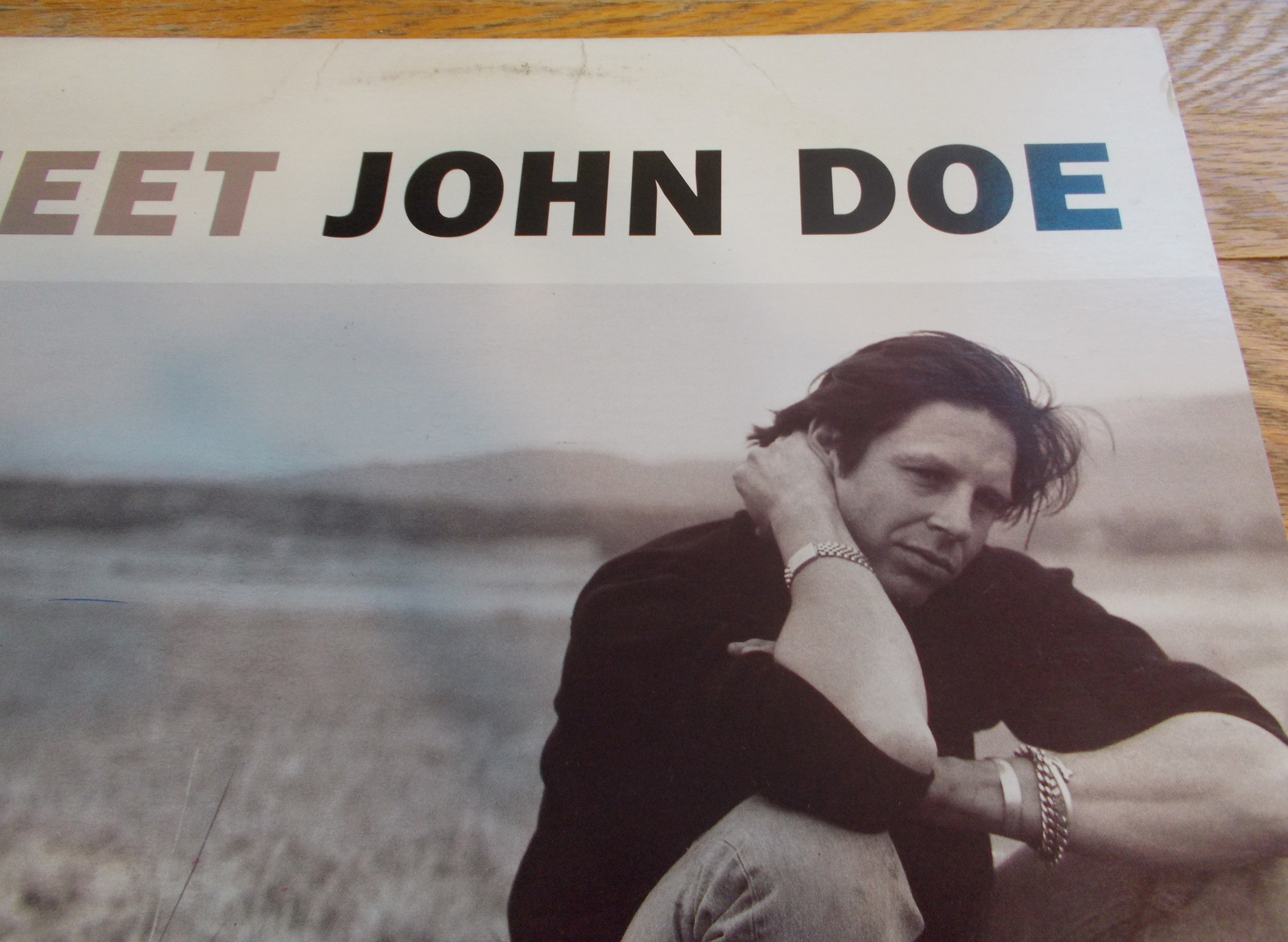 John Doe Meet John Doe 12" Vinyl Record LP 33RPM 1990 DGC 24291 David Geffen - Image 2