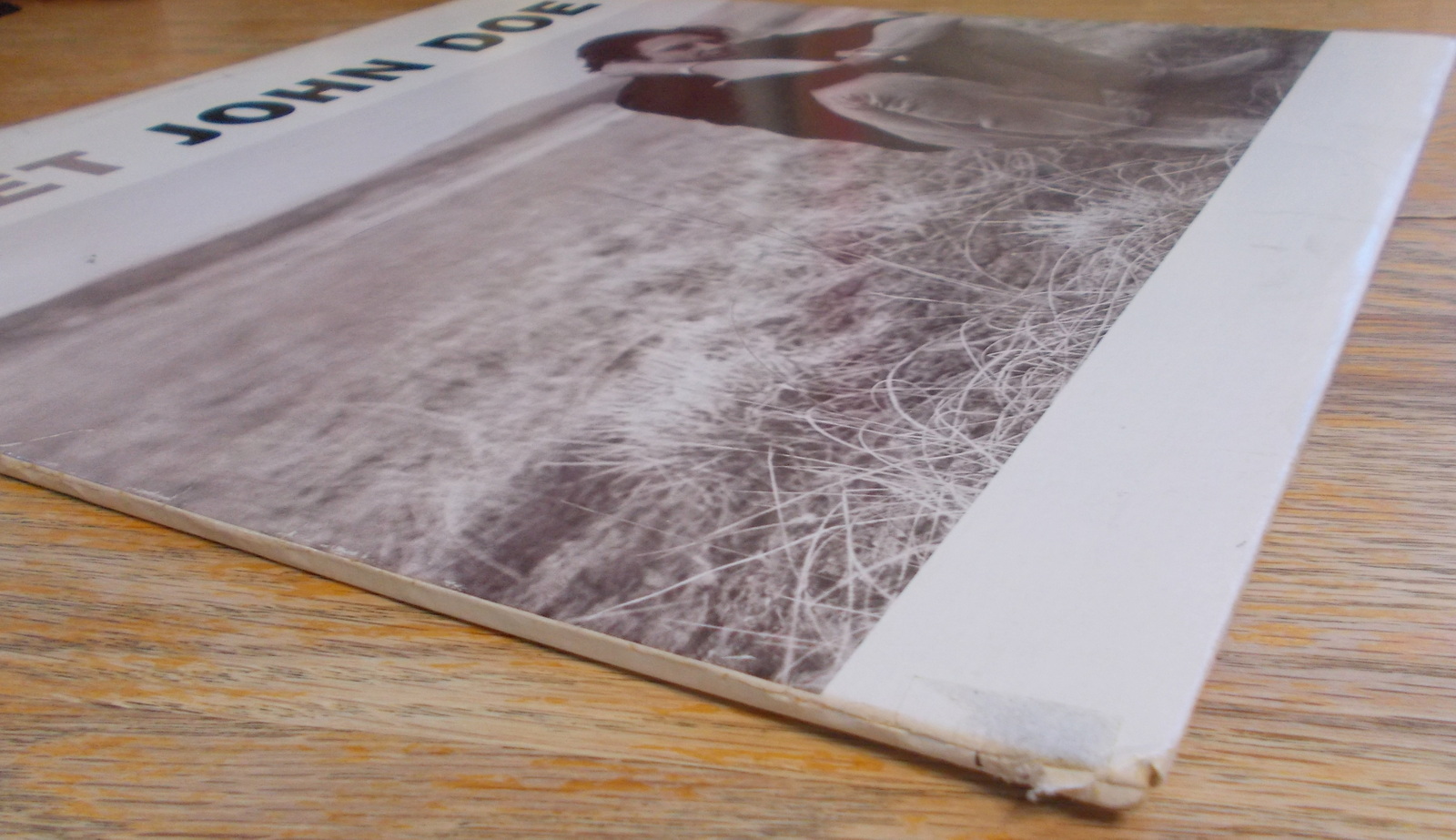 John Doe Meet John Doe 12" Vinyl Record LP 33RPM 1990 DGC 24291 David Geffen - Image 3