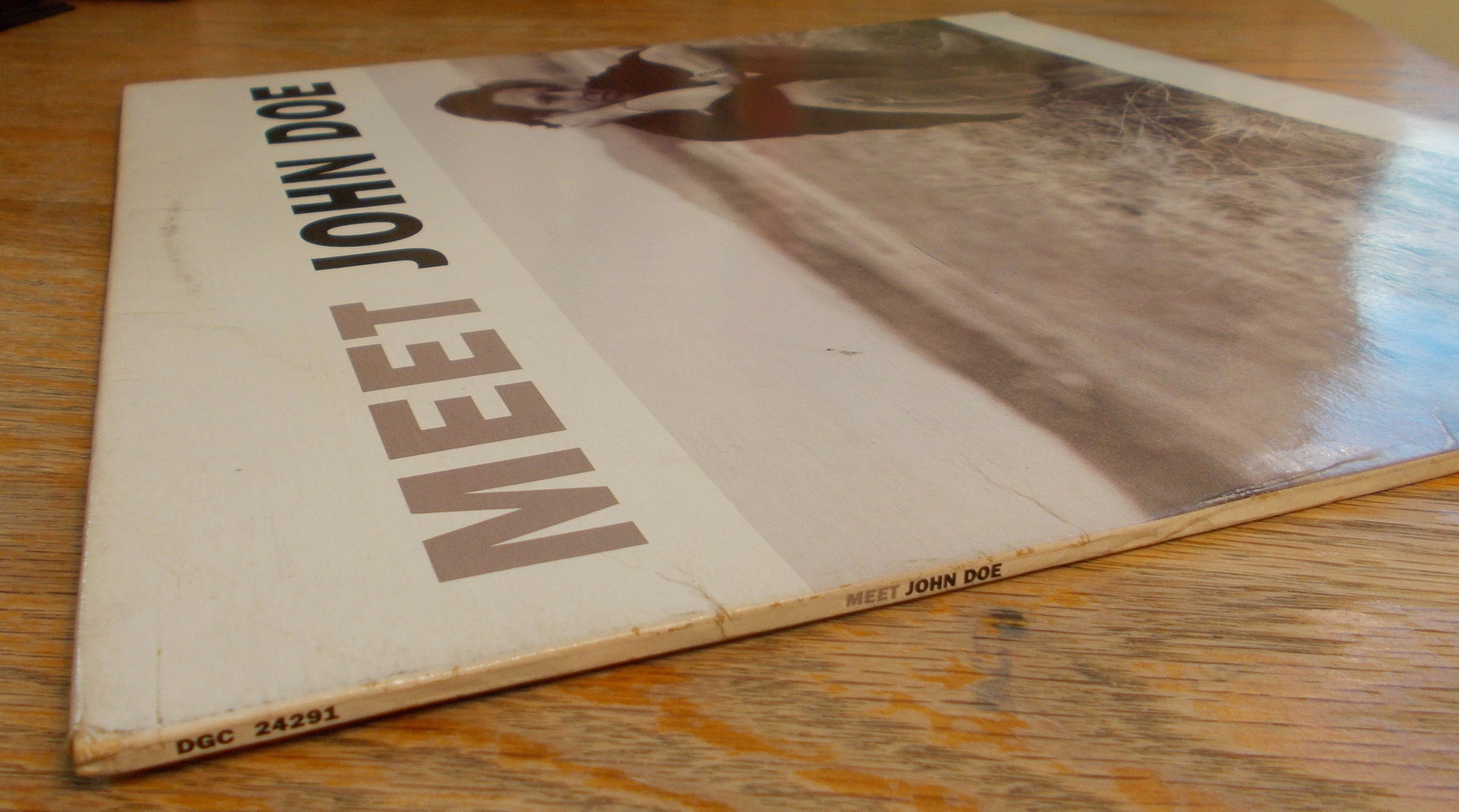 John Doe Meet John Doe 12" Vinyl Record LP 33RPM 1990 DGC 24291 David Geffen - Image 4