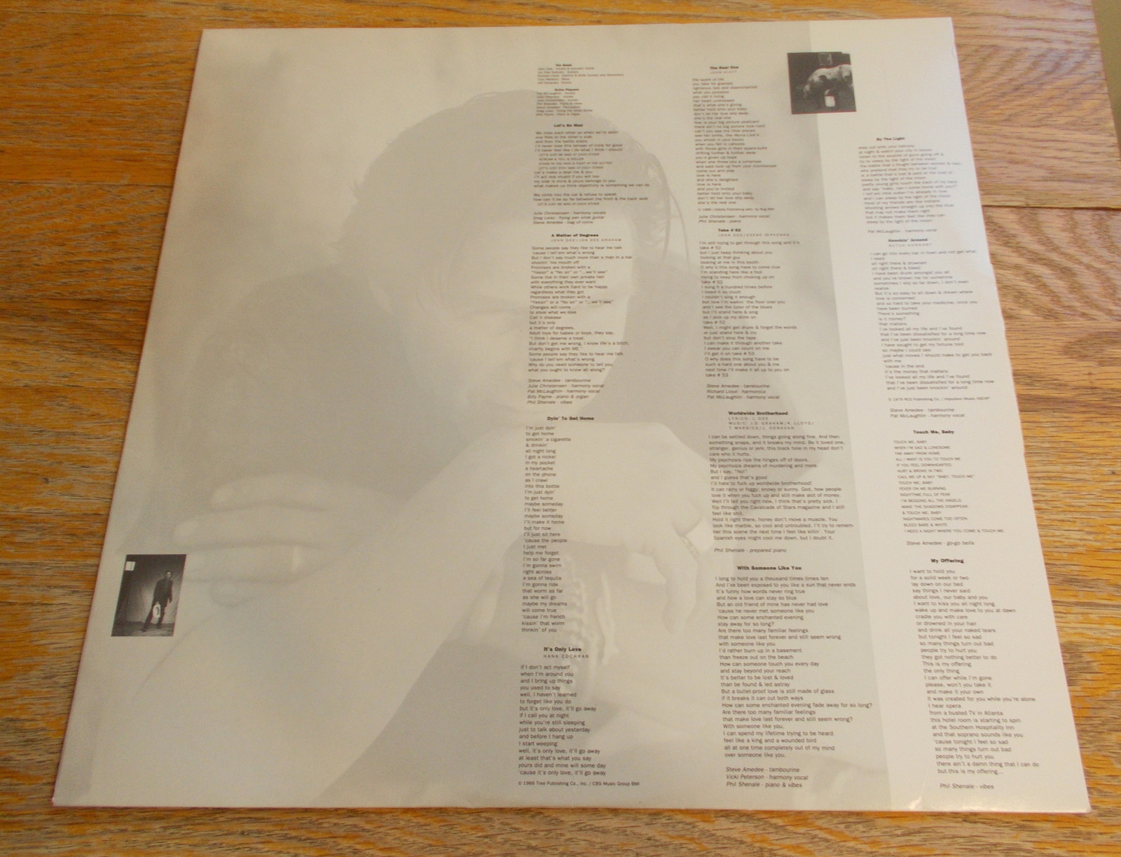 John Doe Meet John Doe 12" Vinyl Record LP 33RPM 1990 DGC 24291 David Geffen - Image 6