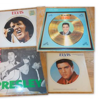 Lot of 4 Elvis Presley Vinyl Records RCA Legendary Performer Golden LPM-1254 ...