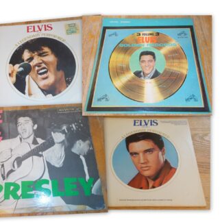 Lot of 4 Elvis Presley Vinyl Records RCA Legendary Performer Golden LPM-1254 ...