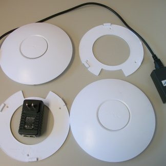 Lot of 2 Ubiquiti UniFi UAP-LR PoE 802.11n Wireless Access Point w/ Injectors