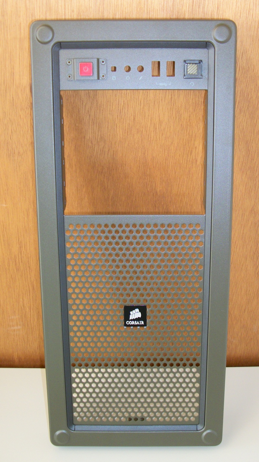 Green Steel Metal Front Panel Fascia Cover For Corsair Vengeance C70 PC Cases