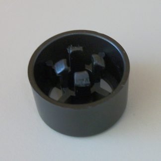 1 One Round Black Plastic Clip In Foot for Corsair Carbide 100R Computer PC Case