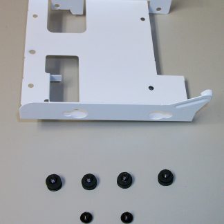 3.5" White Steel HDD Hard Disk Drive Bracket Holder 4 Thermaltake Core V1 Snow