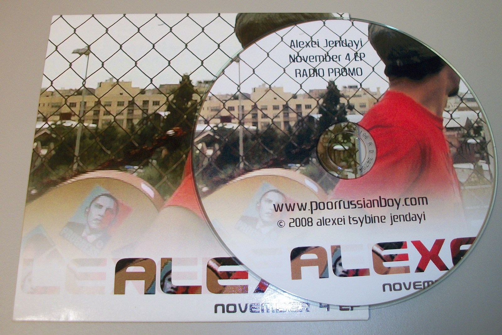 Alexei Jendayi Poor Russian Boy November 4 EP CD Disc Three Nudes Studios 2008 - Image 3