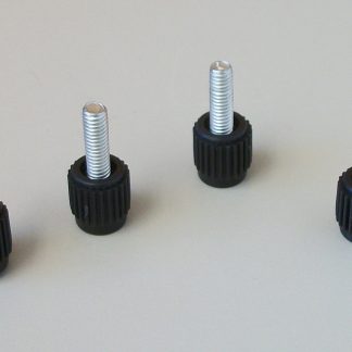 Set of 4 VESA Monitor or TV Mounting Thumb Screws Fasteners M4 22mm (12mm)
