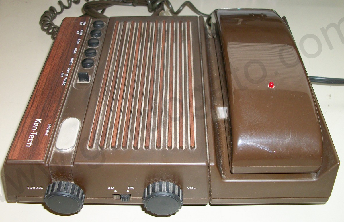 Ken-Tech Digital Clock Radio w/ Phone RP-2199 - Image 3