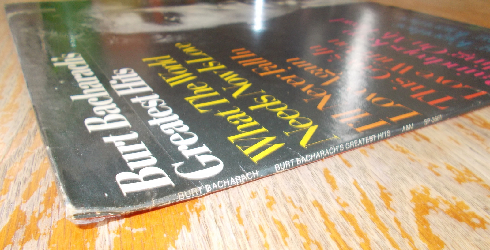 Burt Bacharach's Greatest Hits 12" Vinyl Pop Vocal Record 33RPM 1973 A&M SP-3661 - Image 3