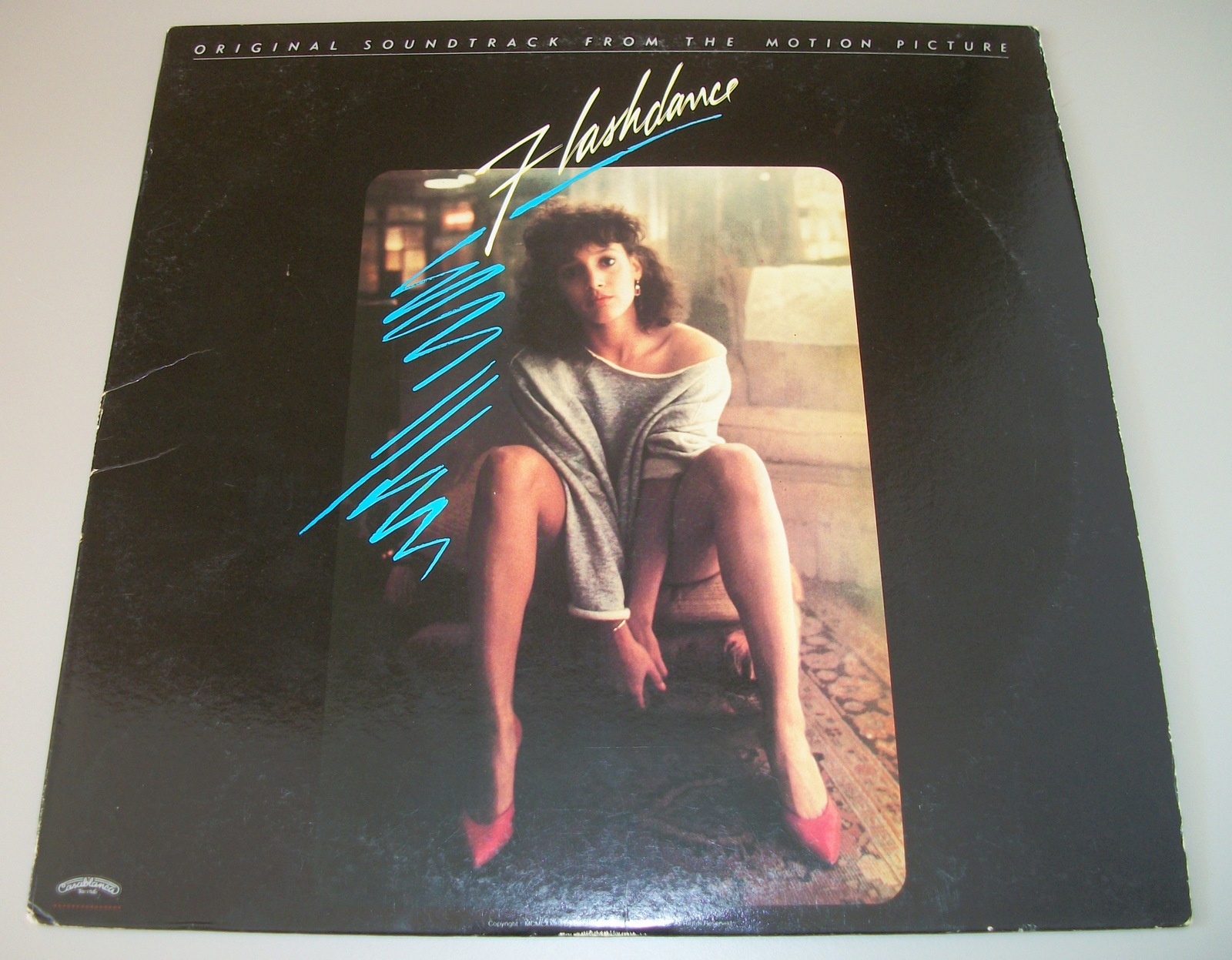 Flashdance Soundtrack 12" Vinyl Pop Record 33RPM 1983 PolyGram 811492-1 M-1 Cara