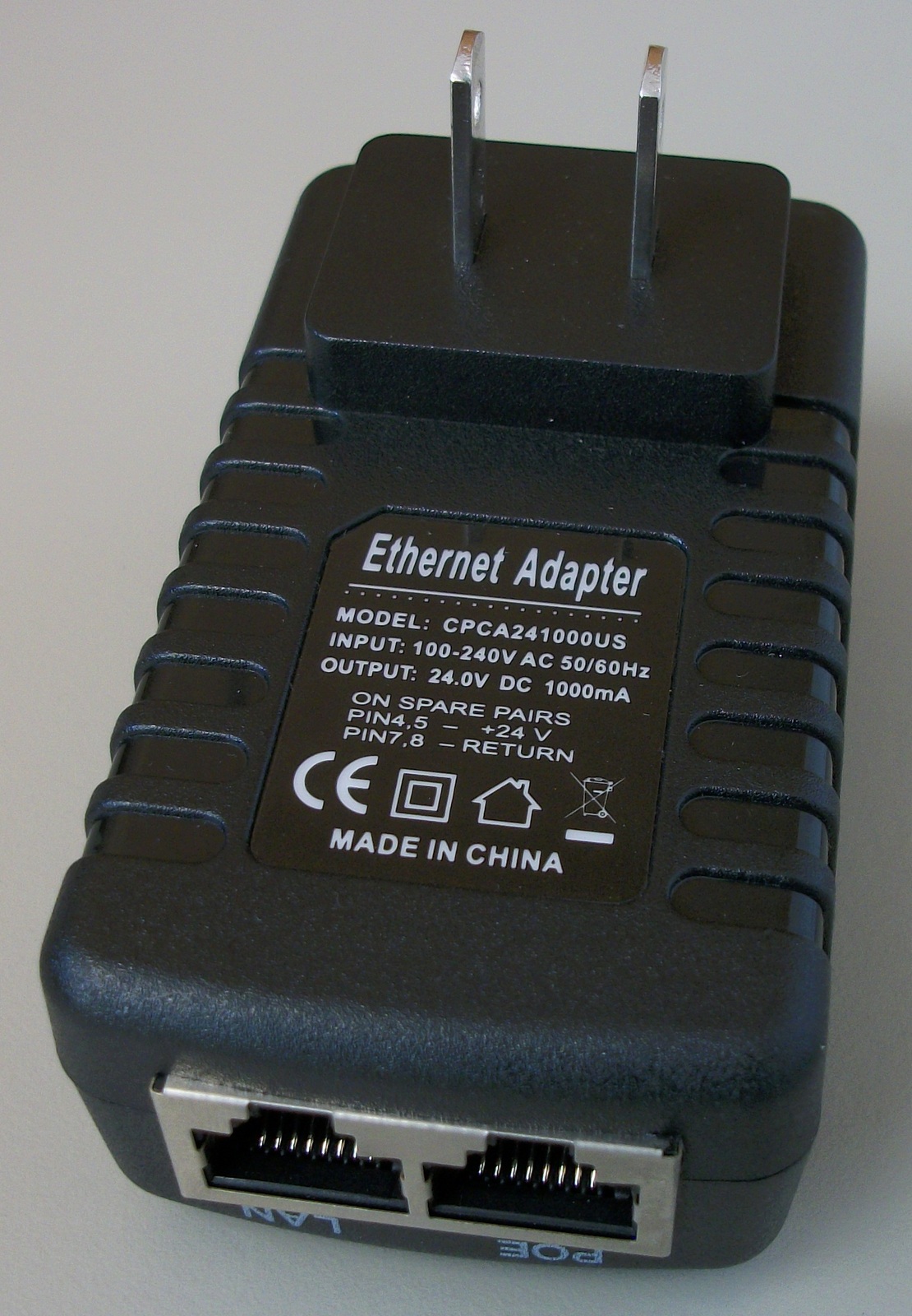 Ubiquiti UniFi UAP-LR PoE 802.11n Long Range Wireless Access Point w/ Injector PARTS / REPAIR - Image 4