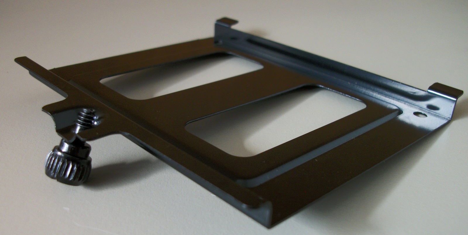 Black Metal Steel 2.5" SSD Hard Disk Drive Sled Bracket For Corsair Carbide 275R - Image 6