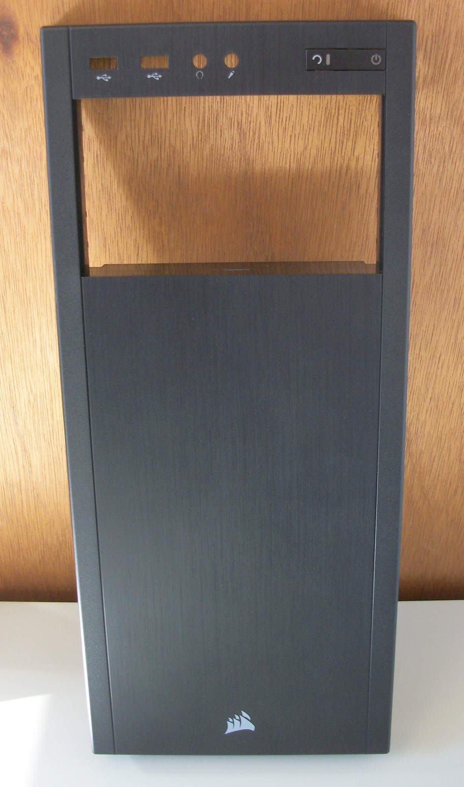 Black Plastic Front Panel Fascia Cover For Corsair Carbide 100R Silent 