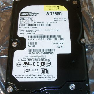 Western Digital Caviar 250GB 3.5" SATA Hard Disk Drive HDD WD2500JD-75HBC0 2005