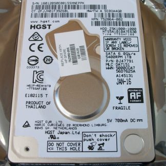 HGST 1000GB 1TB Laptop 7mm Thin 2.5" SATA Hard Disk Drive Z5K1000-1000 Jan 2016