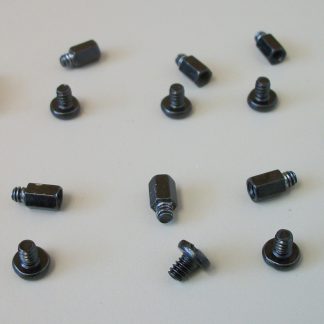 Lot of Motherboard Black Standoffs & Screws for Corsair Carbide 100R Computer Cases